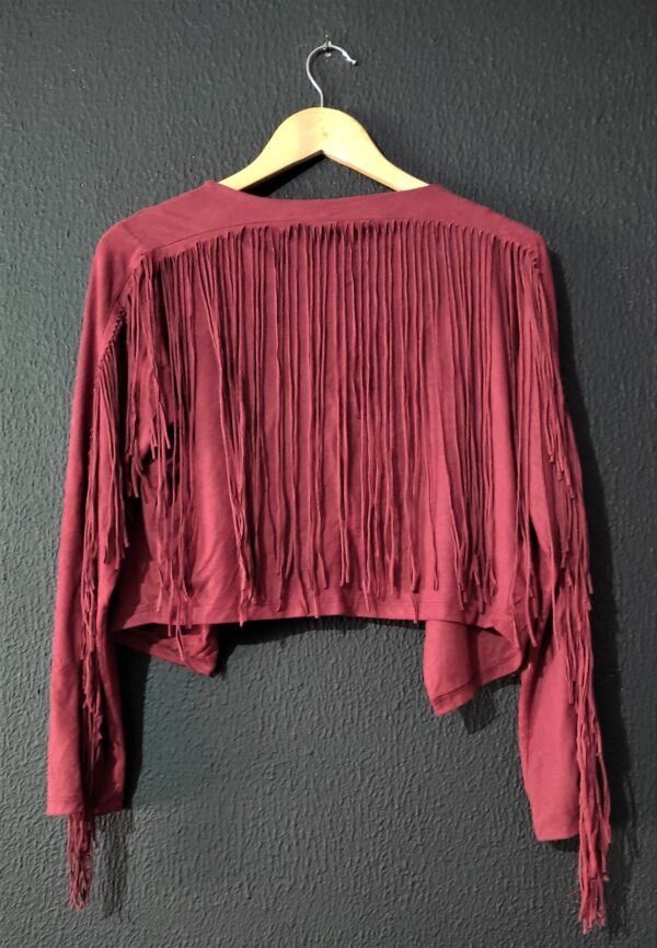 Red ruffled Jacket - Image 4